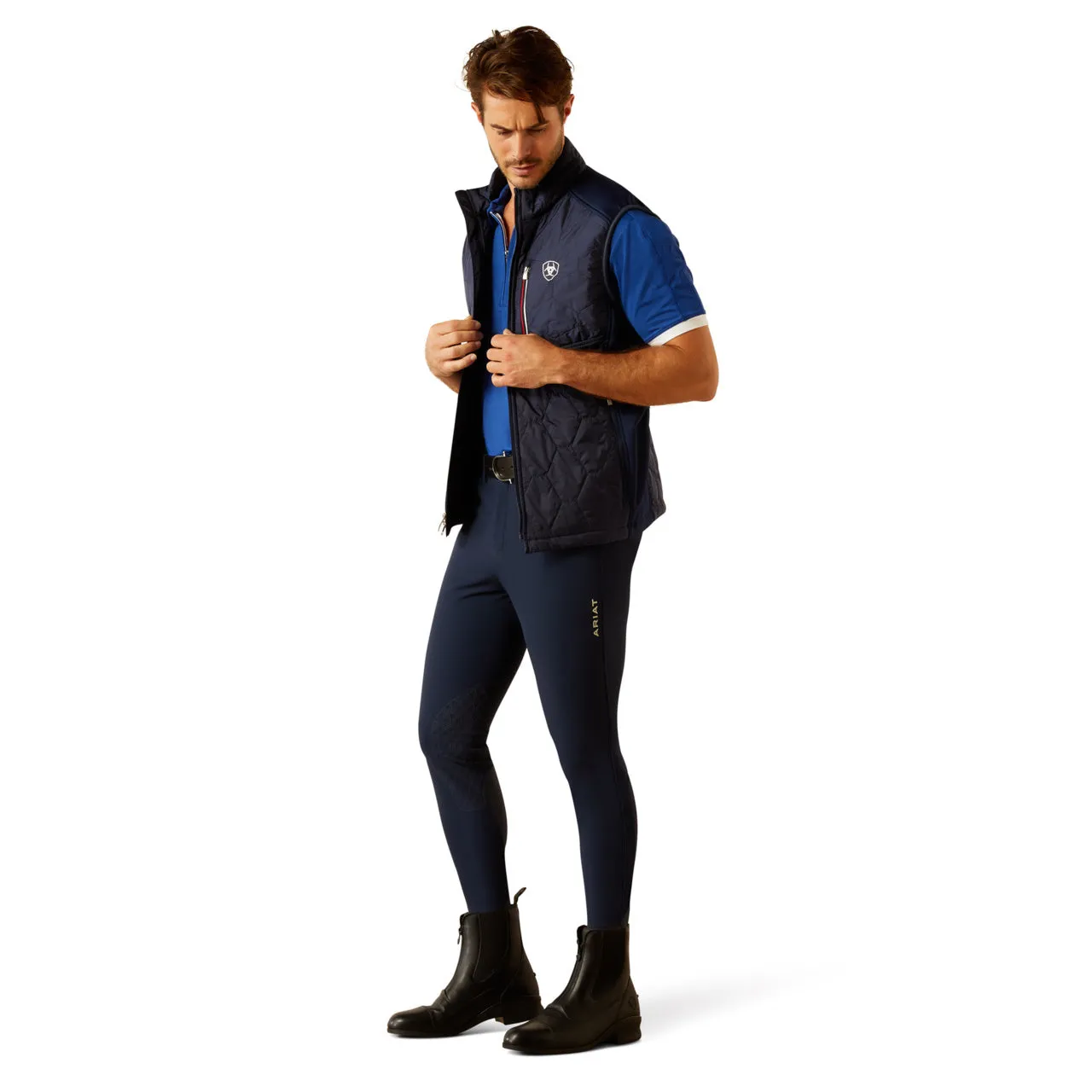 Ariat Men's Fusion Navy Insulated Vest 10054569