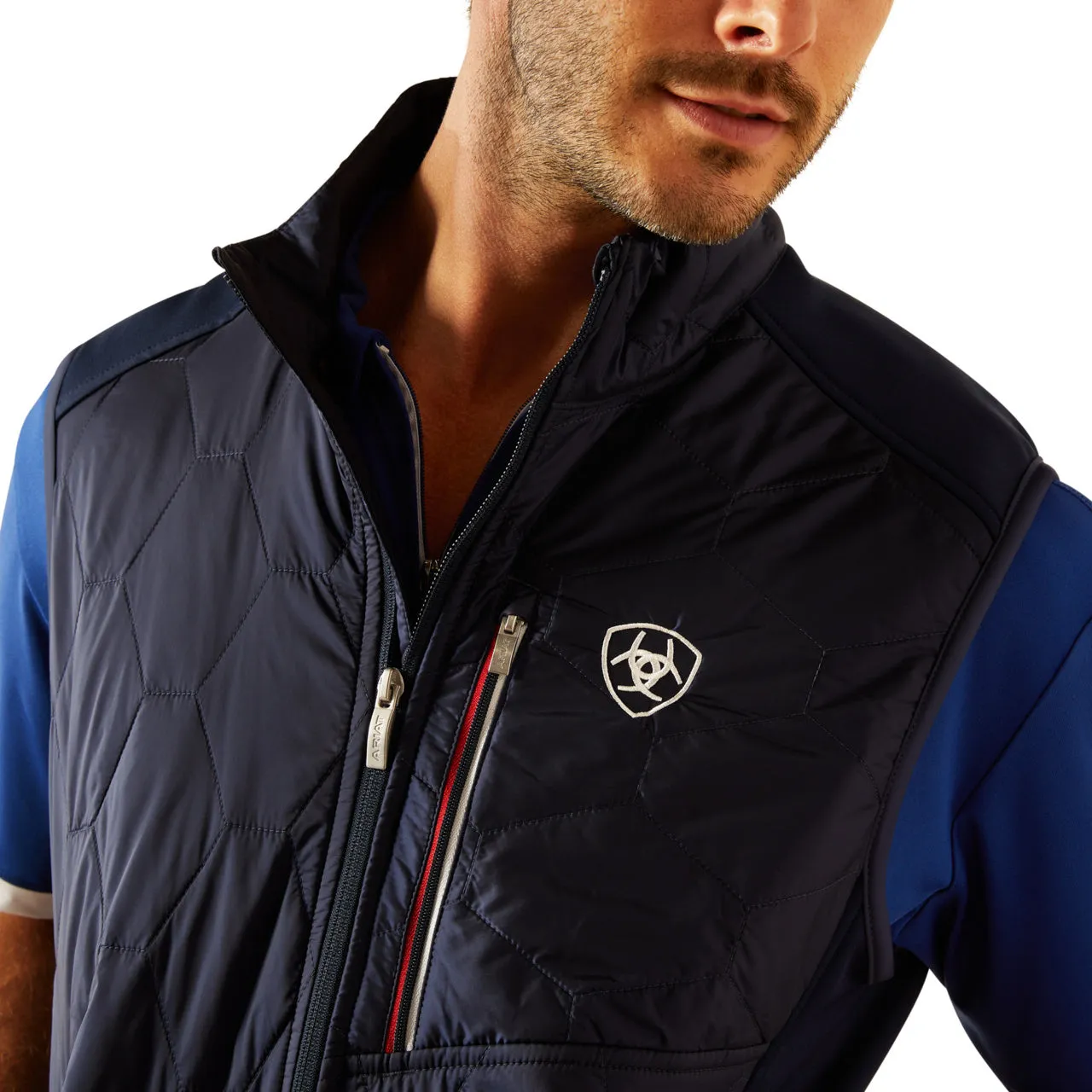 Ariat Men's Fusion Navy Insulated Vest 10054569