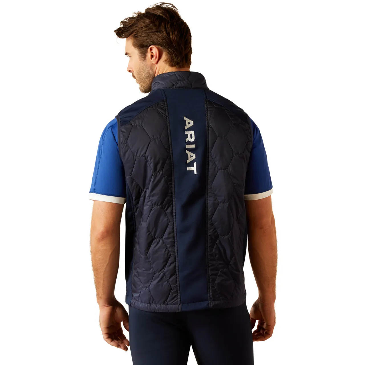 Ariat Men's Fusion Navy Insulated Vest 10054569