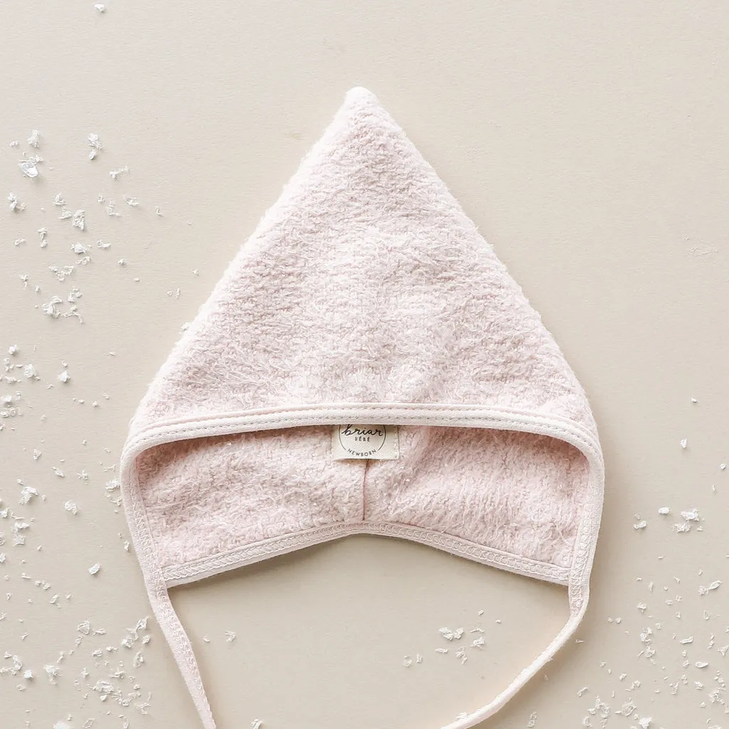 Bebe Sherpa Bandit Bonnet - Pastel by Briar Baby