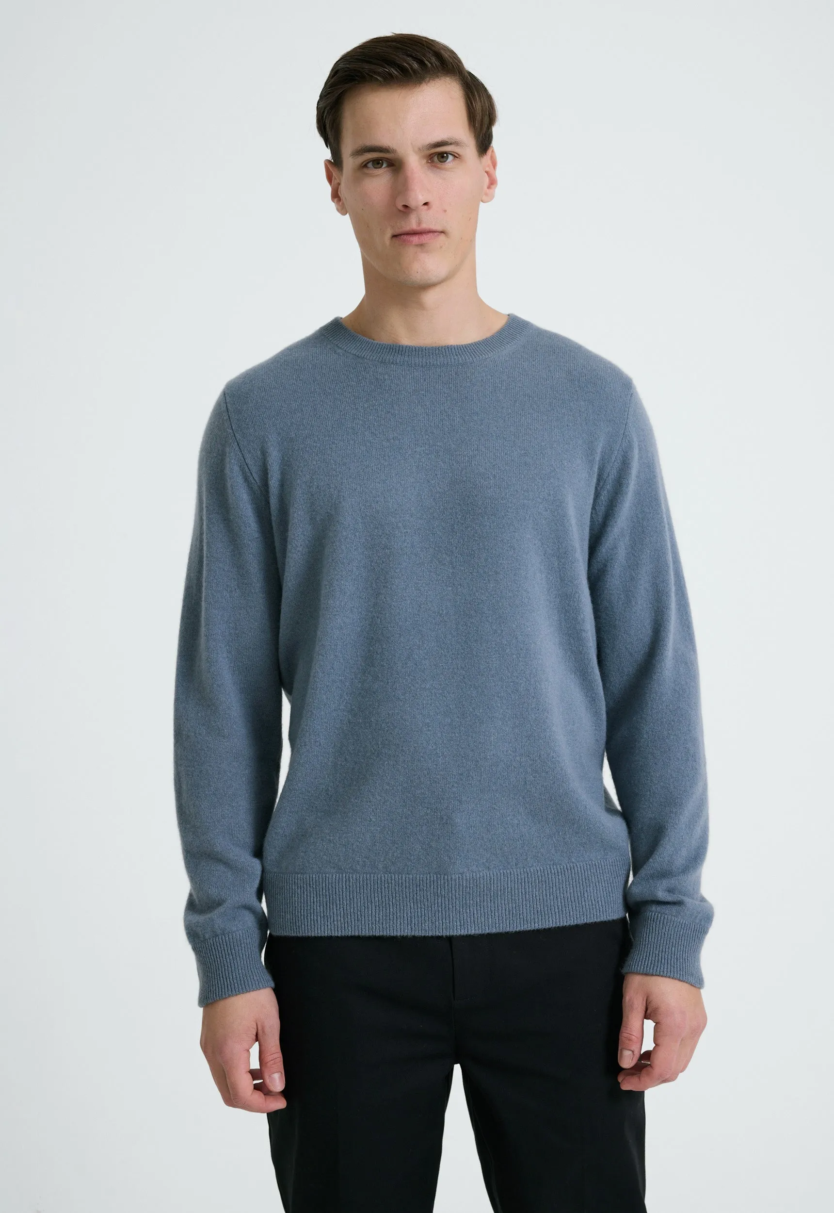 Beckham Cashmere Sweater - Pale Dover