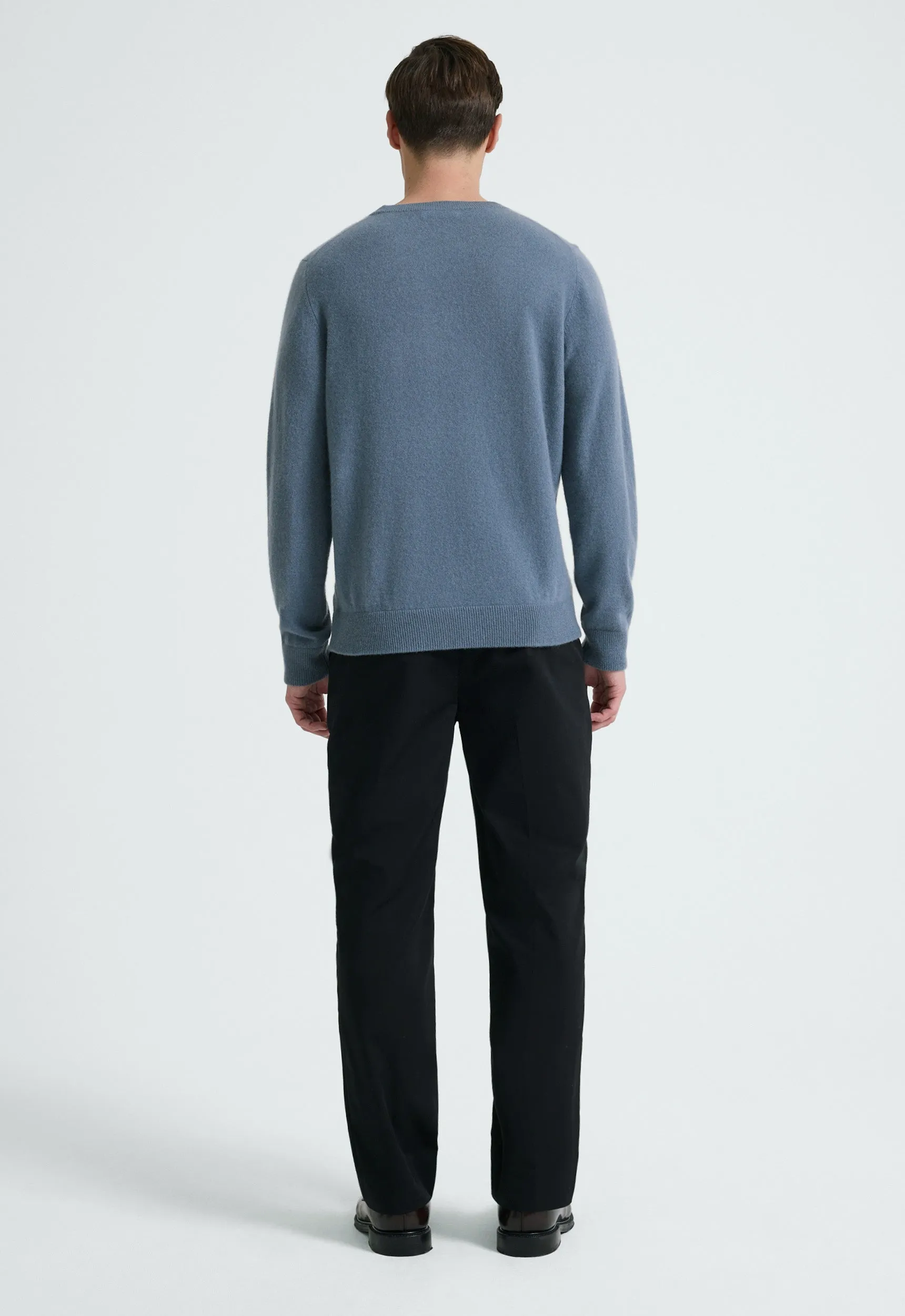 Beckham Cashmere Sweater - Pale Dover
