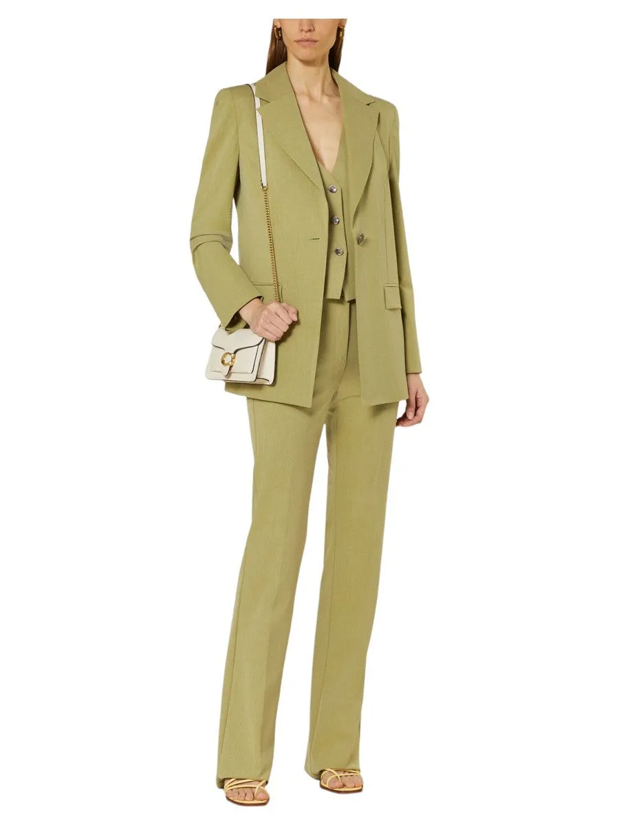 Blazer monopetto Ala in Tela Stretch