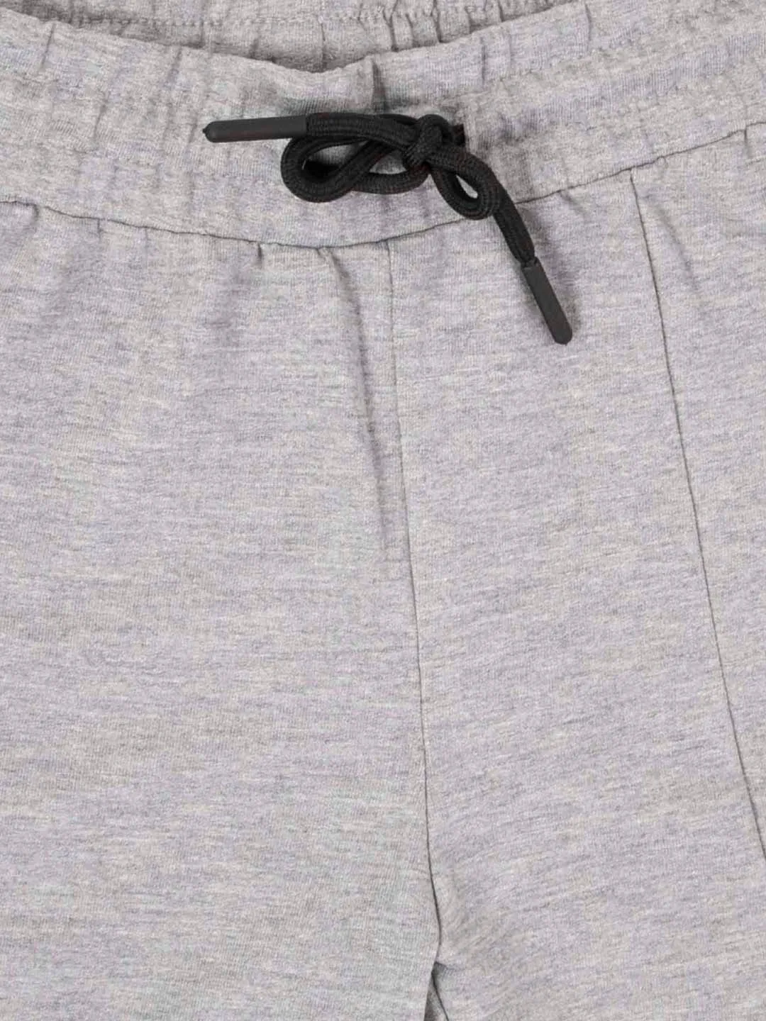 Boy's Grey Melange Bermuda