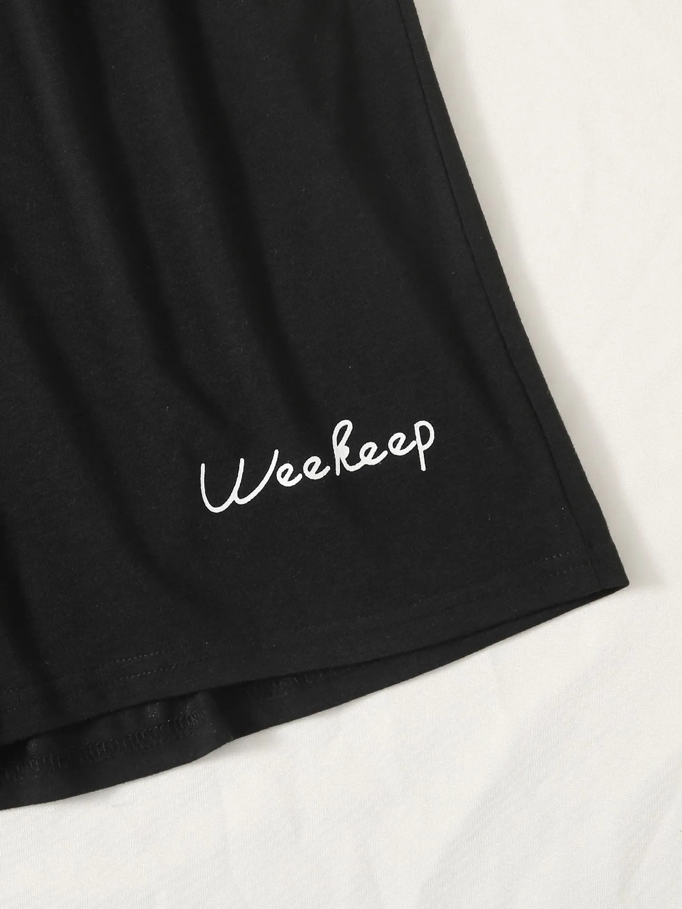 Casual Letter High Waist Women Shorts