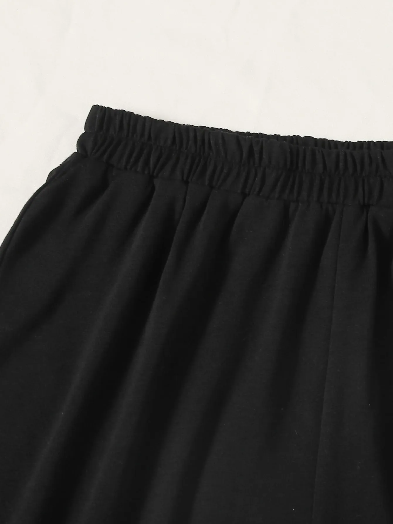 Casual Letter High Waist Women Shorts
