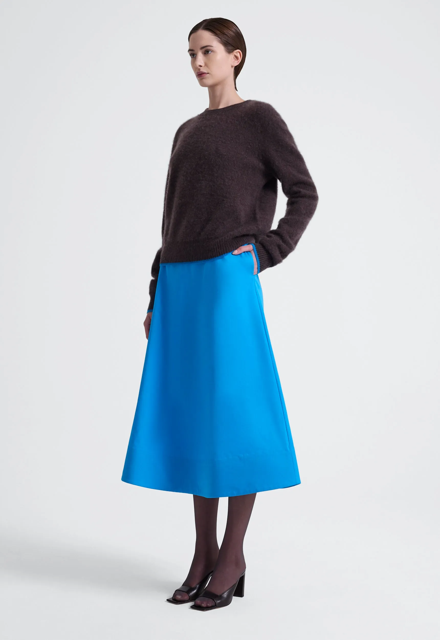 Circus Cashmere Sweater - Ore/Aquis