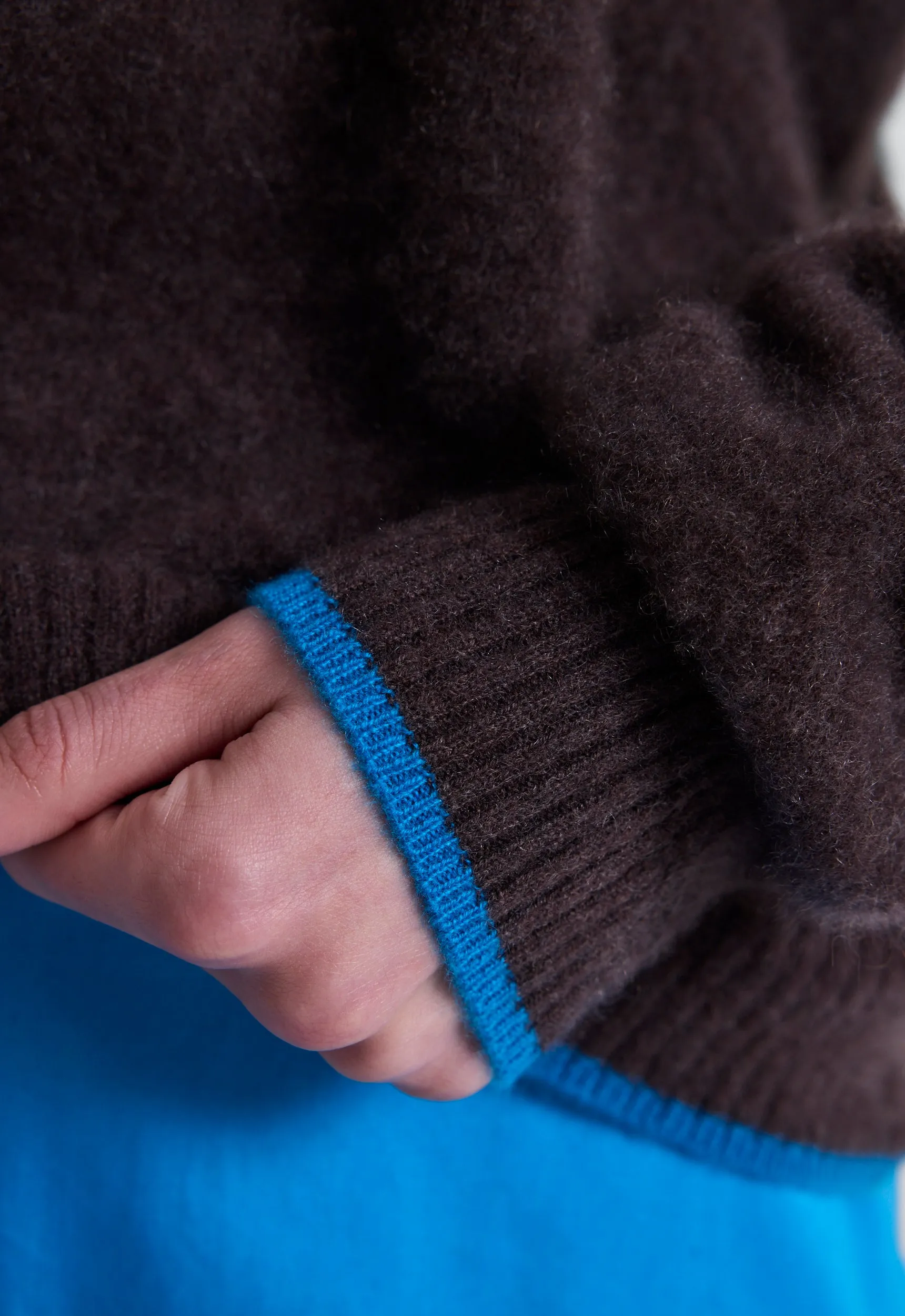 Circus Cashmere Sweater - Ore/Aquis