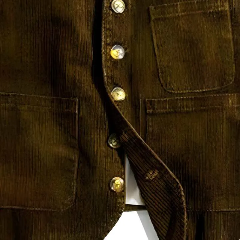 Classic Corduroy Fashion Hunting Vest
