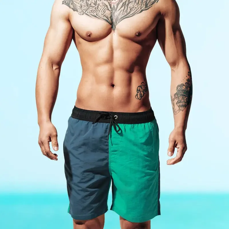DESMIIE Men's Swim Shorts Casual Loose Quick-Drying