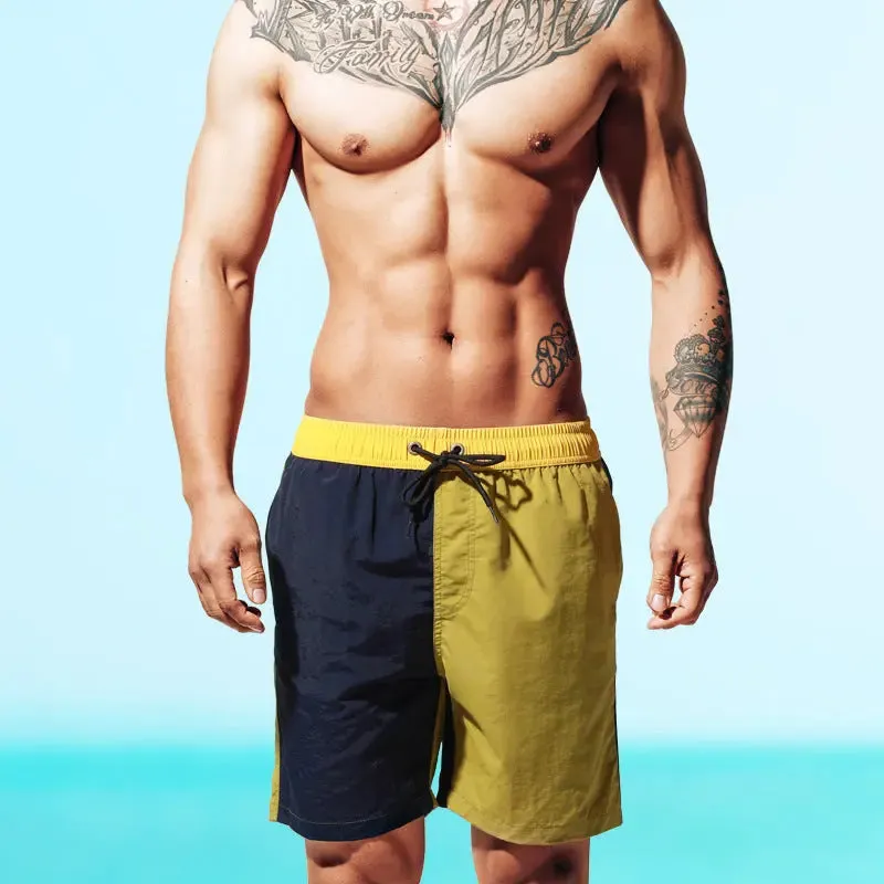 DESMIIE Men's Swim Shorts Casual Loose Quick-Drying