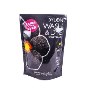 Dylon Wash & Dye Velvet Black