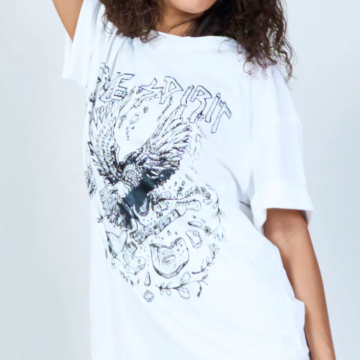 Free spirit eagle graphic tee wholesale