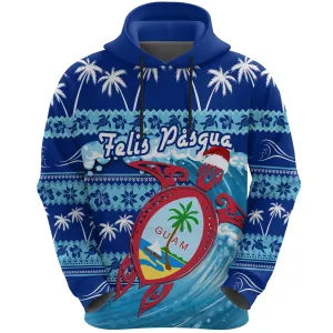 Guam Christmas Hoodie Go To The Beach K4