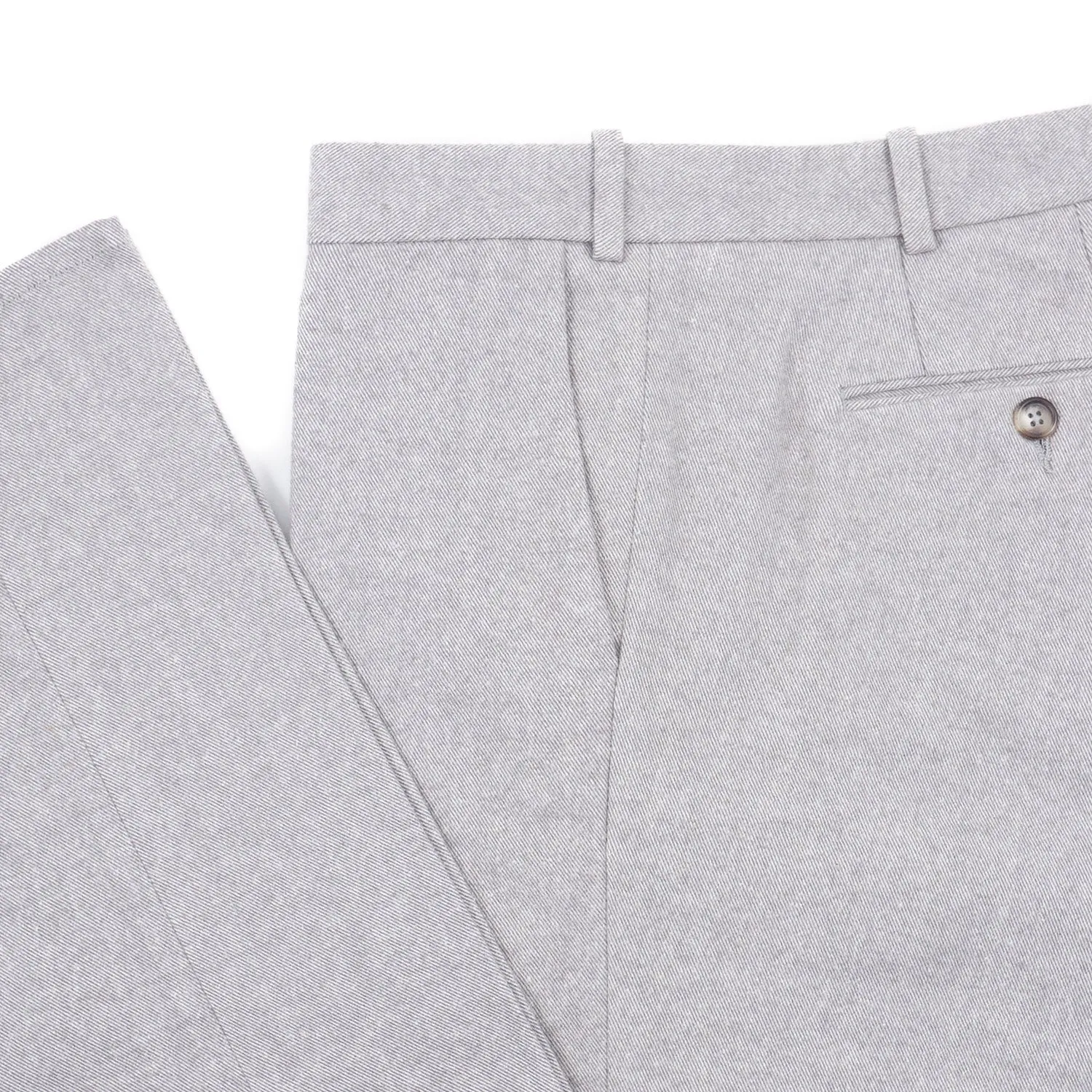Luigi Borrelli Soft Twill Cotton Pants