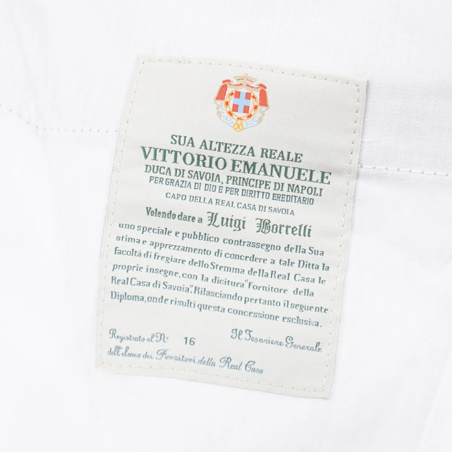 Luigi Borrelli Soft Twill Cotton Pants