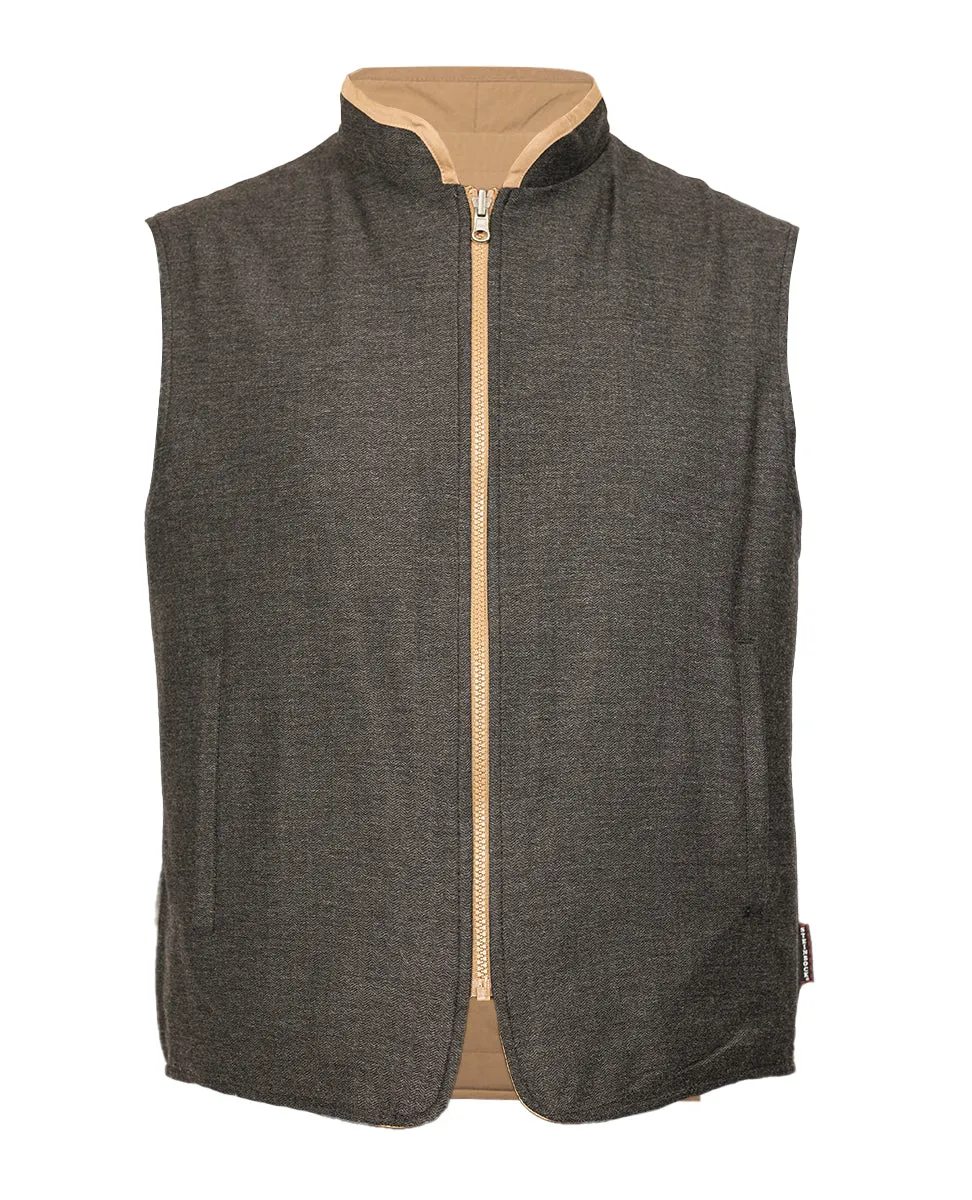 Men Double Sided Waistcoat