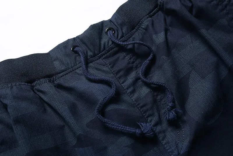 Men's Cargo Work Shorts Summer Multi-pocket Camo Combat Casual Half Pants | SHM3318