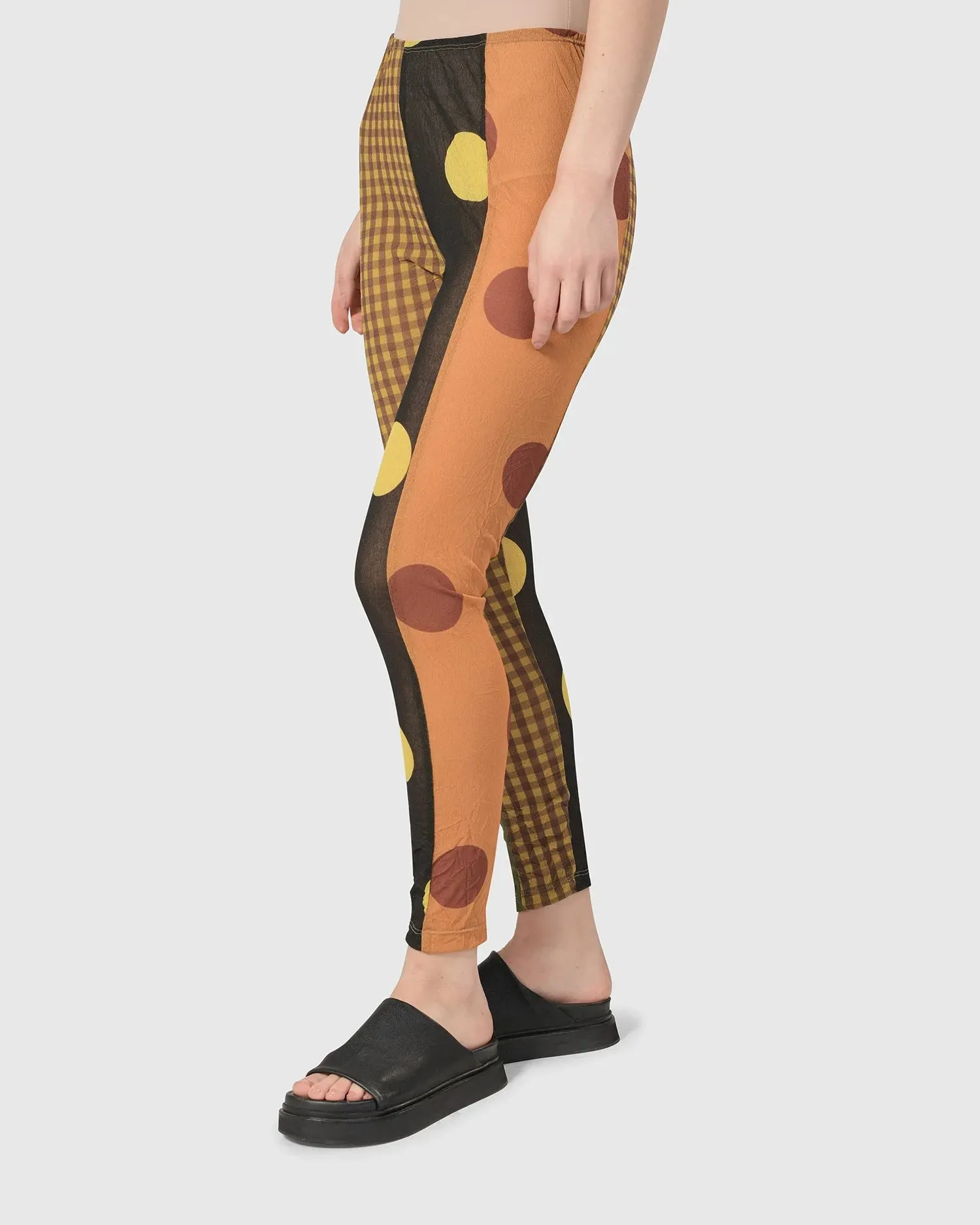 Miranda Dot Soft Tulle Leggings, Mix