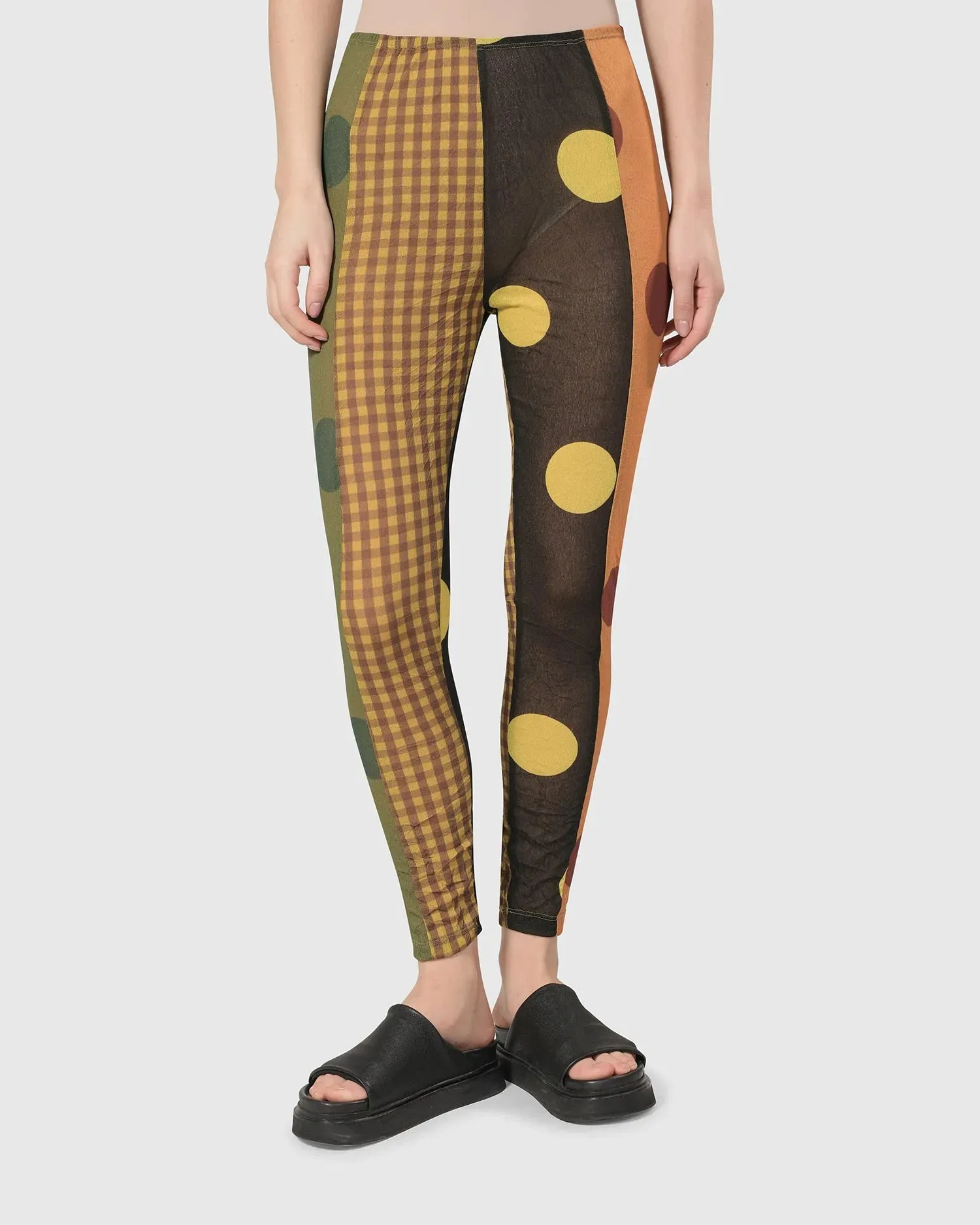 Miranda Dot Soft Tulle Leggings, Mix