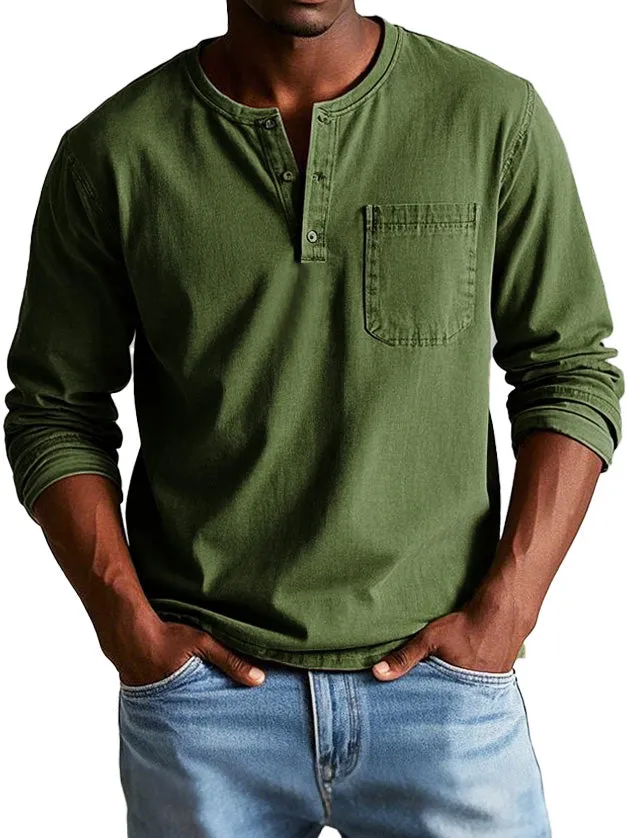 Moises - Casual Pocket Shirt