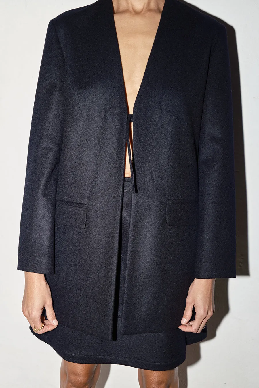 Night Sky Loden Wool Senso Blazer