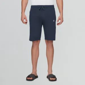 Pace Cotton Rich Shorts Midnight Blue