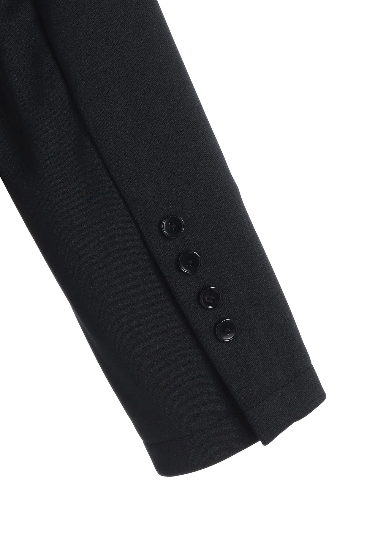 POLYESTER SMOOTH PIPING SHORT JACKET