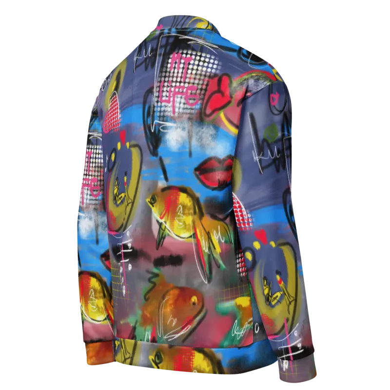 "My life" Unisex Bomber Jacket