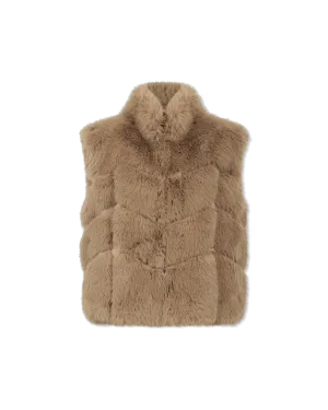 Rosario Faux Fur Vest