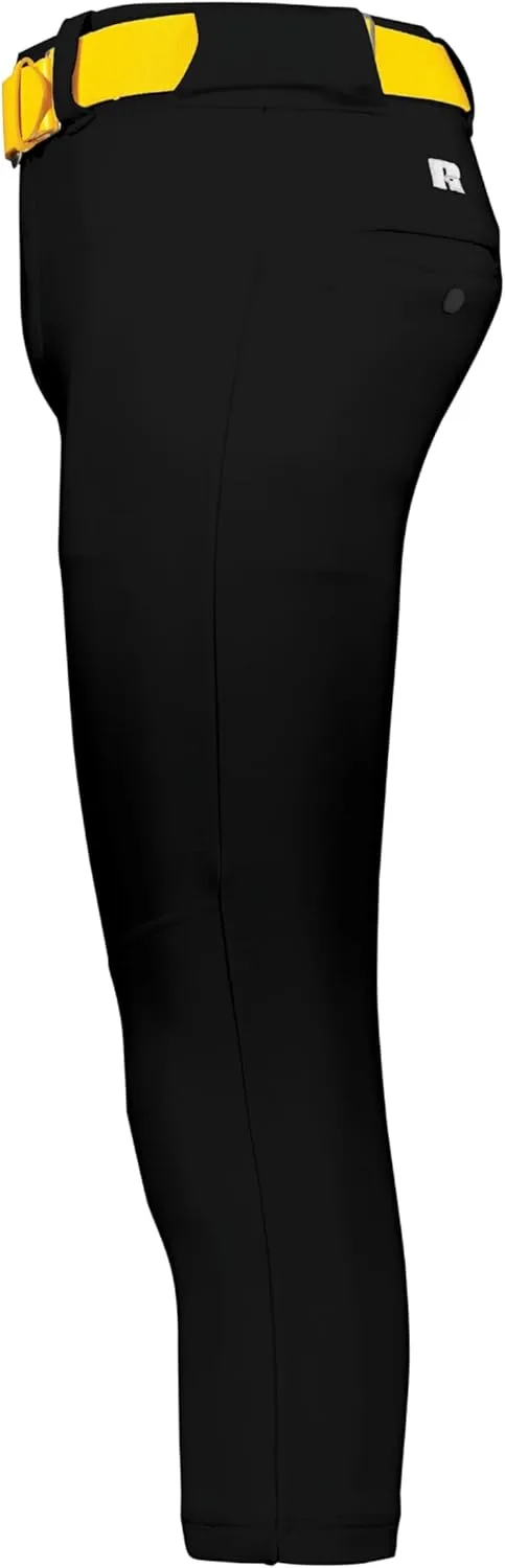 Russell Athletic Women's Flexstretch Softball Pants with Belt Loops-Fastpitch & Baseball Ready