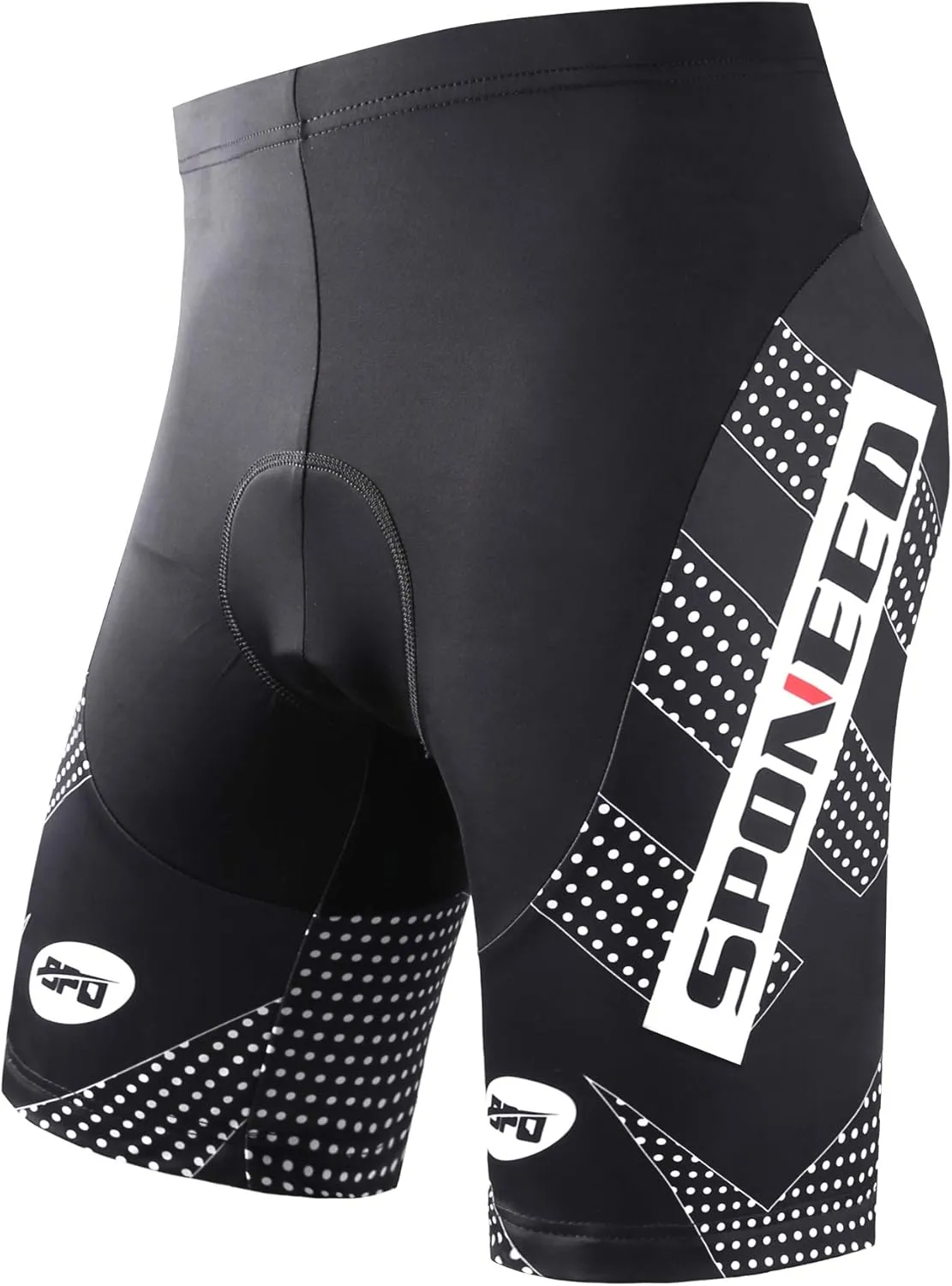 sponeed Men's Cycling Shorts Padded Bicycle Riding Pants Bike Biking Clothes Cycle Wear Tights