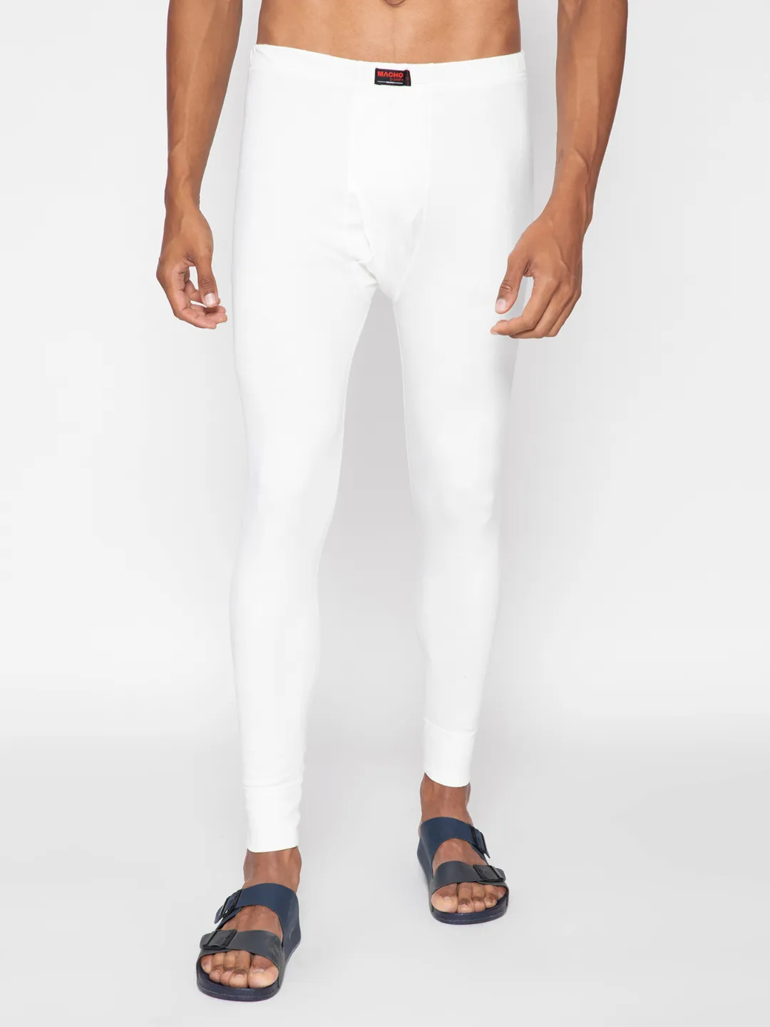 Sporto By Macho Men's Thermal Ultima White Trouser