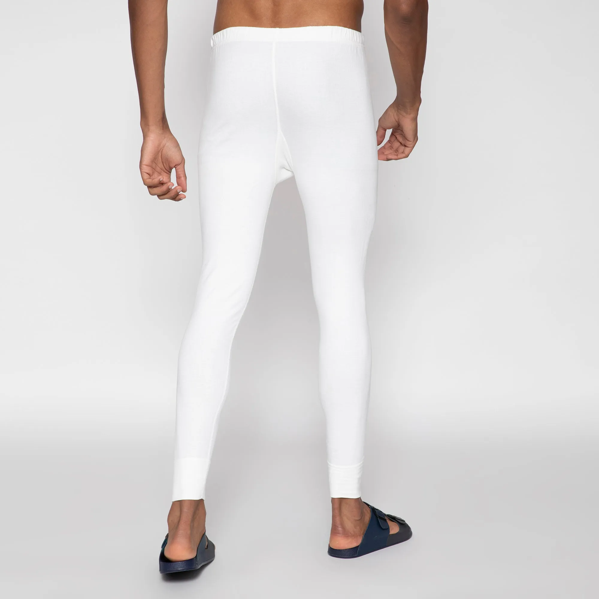 Sporto By Macho Men's Thermal Ultima White Trouser