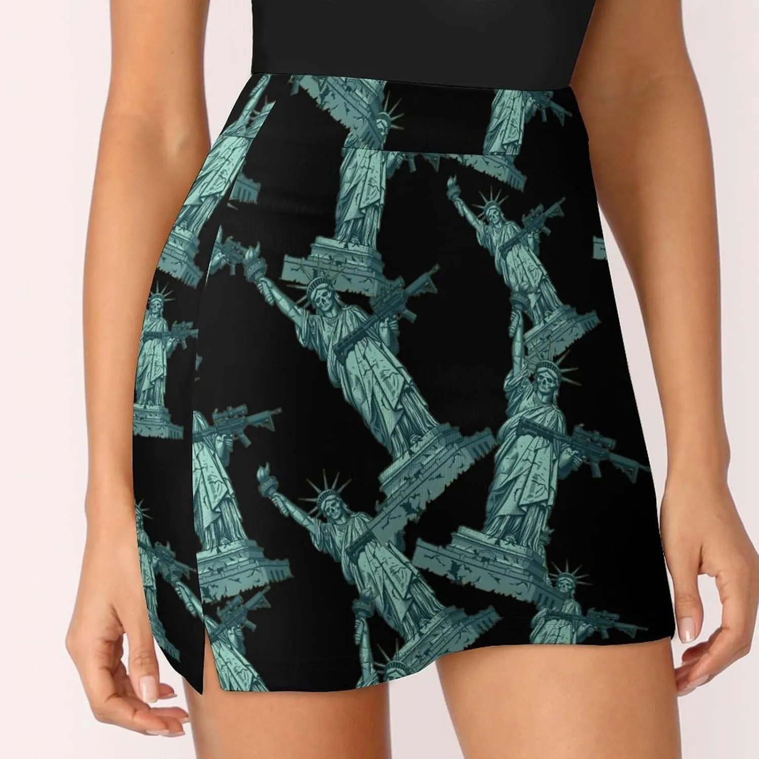 Tacticool Lady Women's Skort Athletic Skirt Golf Skorts A-line Skirts with Built-in Shorts Pockets