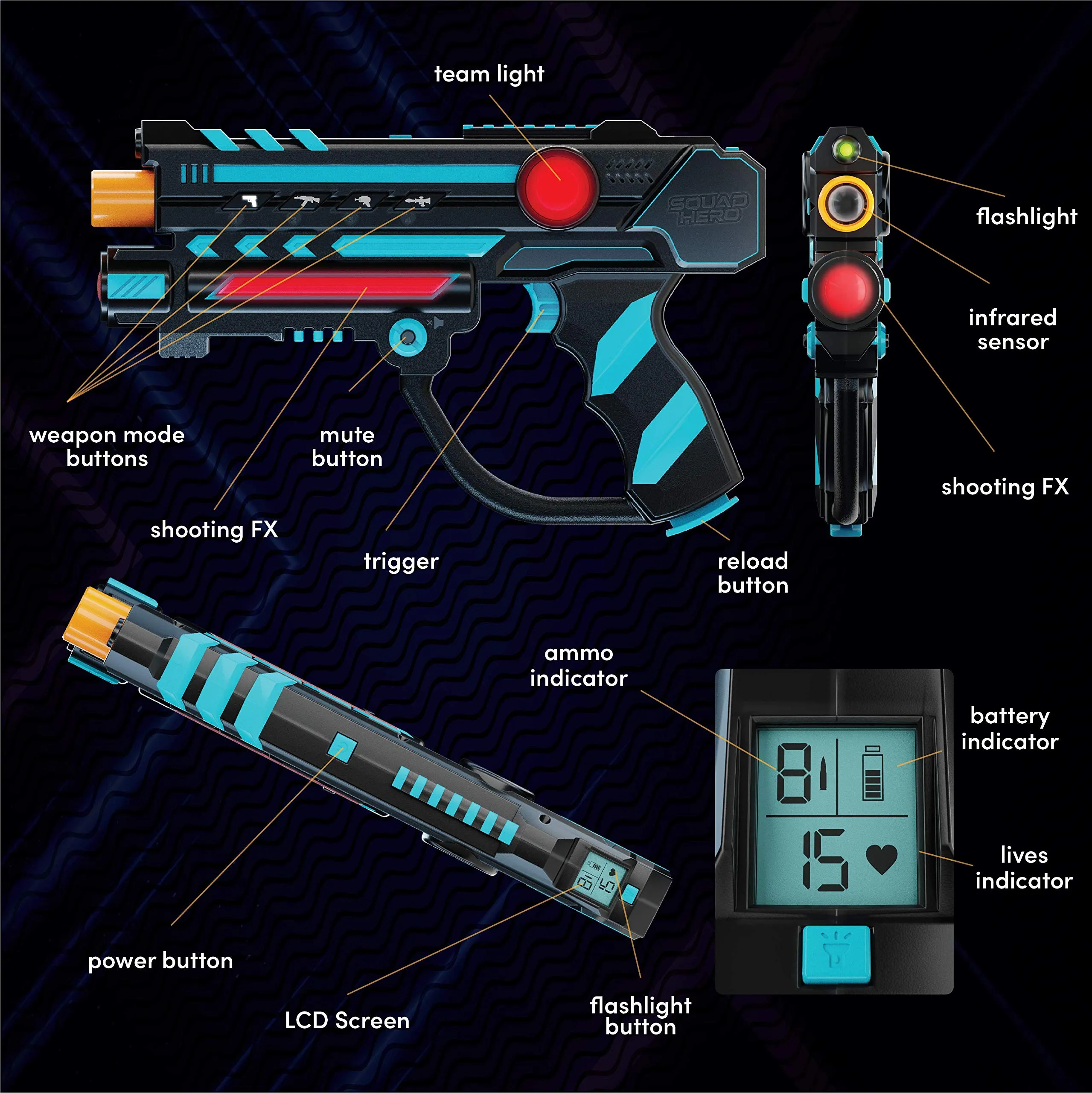 Ultimate BattleZone Laser Tag Experience: Unleash Fun with the Insane Laser Tag Set!